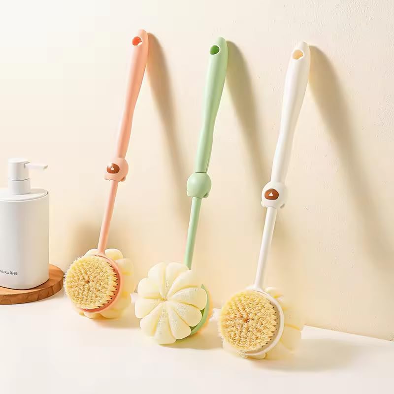 2 in 1 Loofah - Brush with Long Handle | 🔥BUY 1 GET 1 FREE🔥