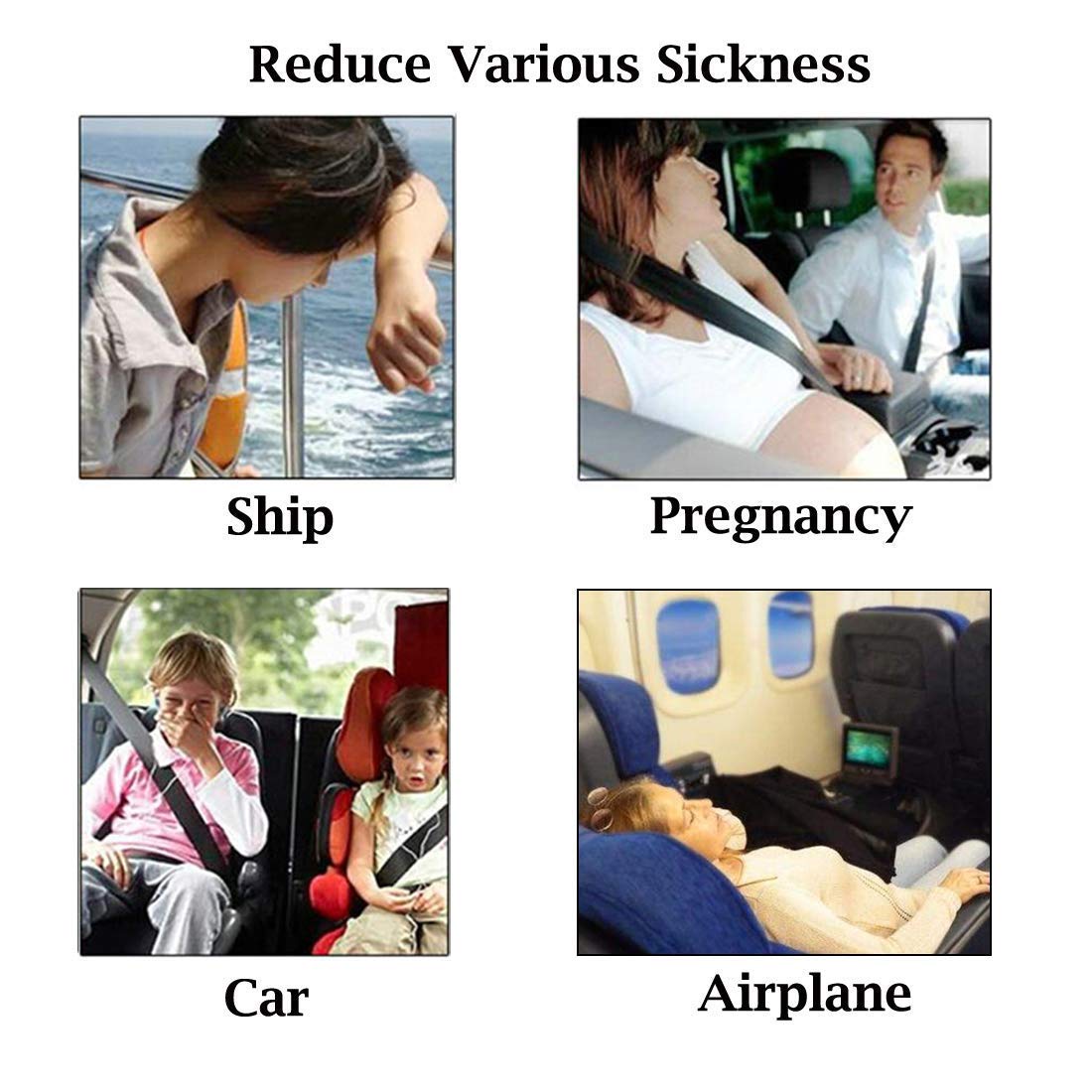 Motion Sickness Relief Wristbands | FLAT 50% SAVING